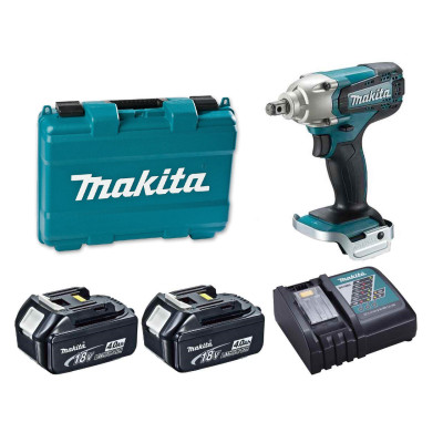 Аккумуляторный ударный гайковерт 1/2″ Makita DTW190RME (18V, 2 x 4,0Ah, Li-Ion) Аккумуляторный ударный гайковерт 1/2″ Makita DTW190RME (18V, 2 x 4,0Ah, Li-Ion)